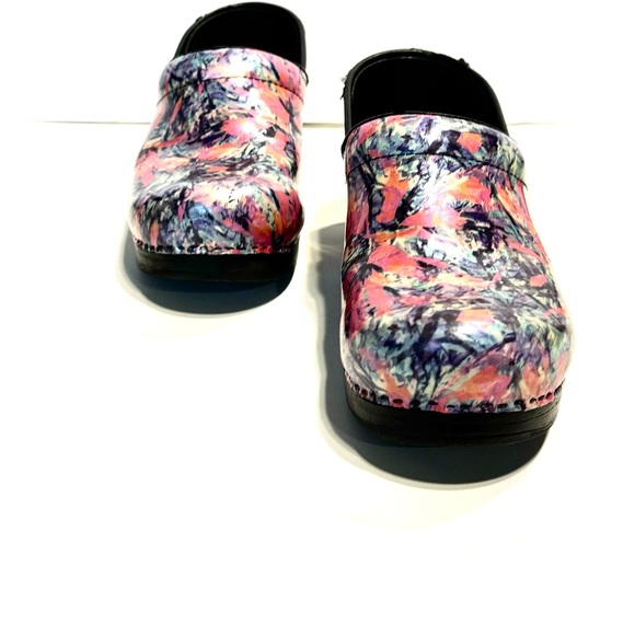 Multi color Dansko Florals - Picture 9 of 12